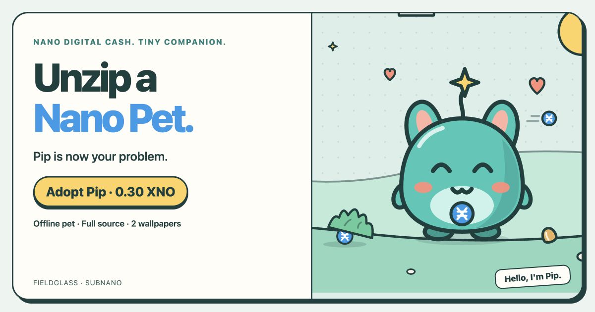 Unzip a Nano Pet